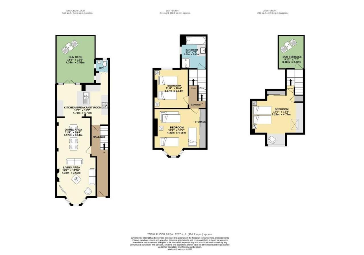 Villa The Townhouse By My Getaways Free Parking Hove Exterior foto